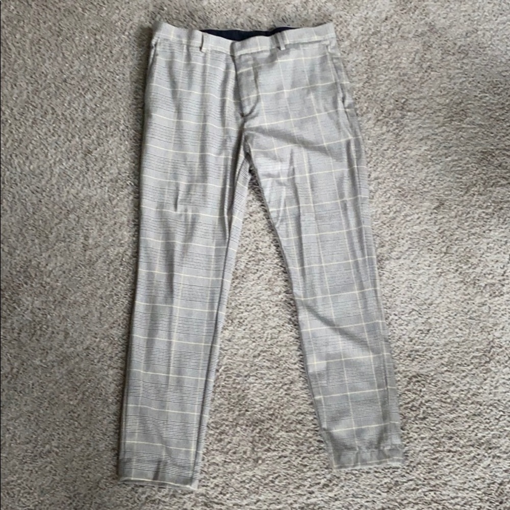 H&M Skinny Fit Suit Pants 34x32